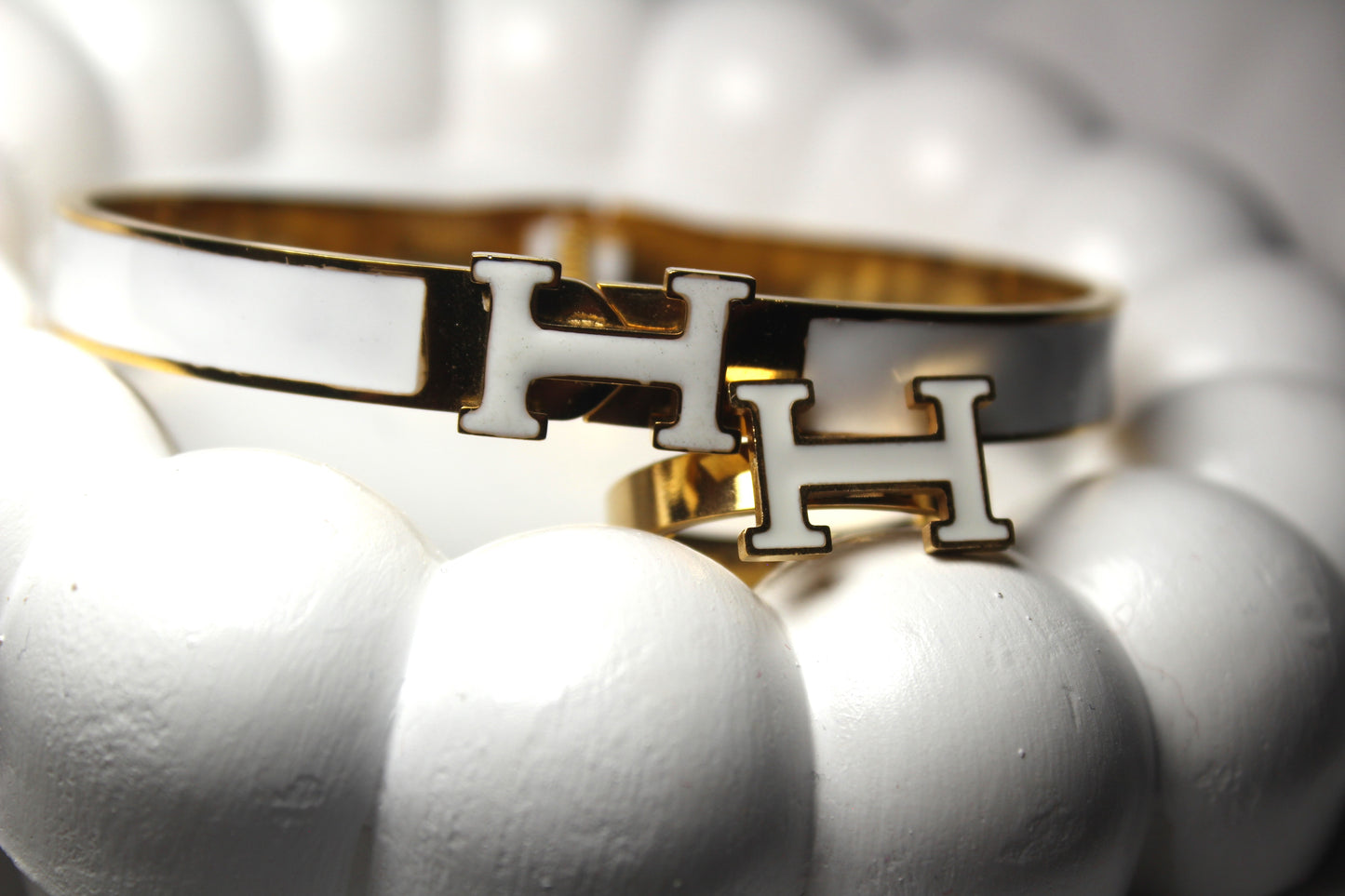 Bracelet Hermès (Blanc)